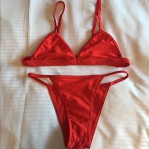 red bikini 👙